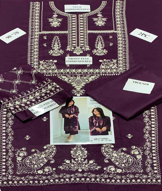 Lawn (90/70) | 2 PC Embroidery