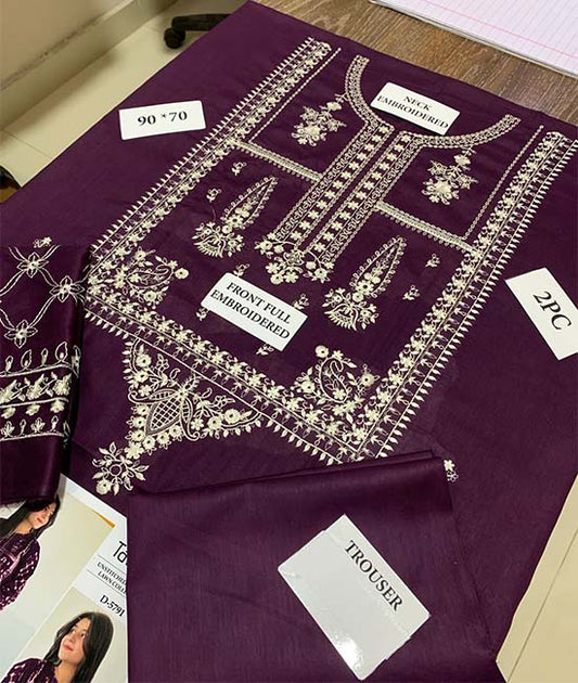 Lawn (90/70) | 2 PC Embroidery