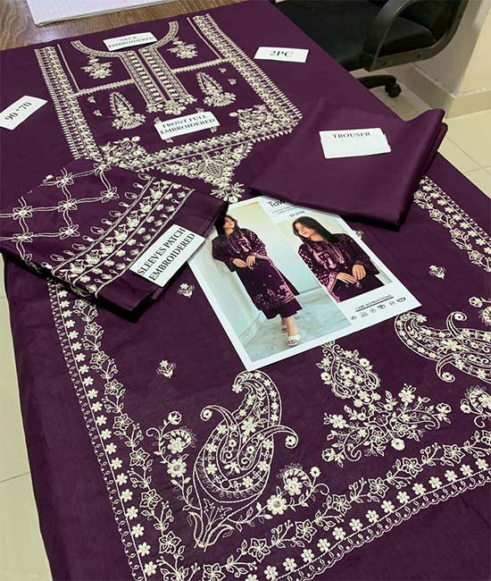 Lawn (90/70) | 2 PC Embroidery