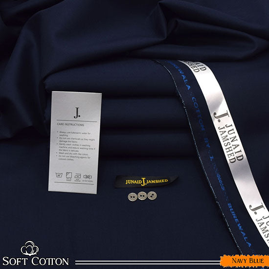 Navy Blue J. Soft Cotton Burewala