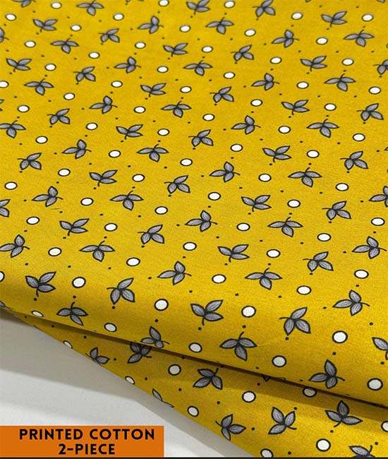 Printed Cotton | 2PC Unstitched (2 Meter, 94 inches)