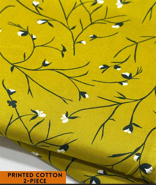 Printed Cotton | 2PC Unstitched (2 Meter, 94 inches)