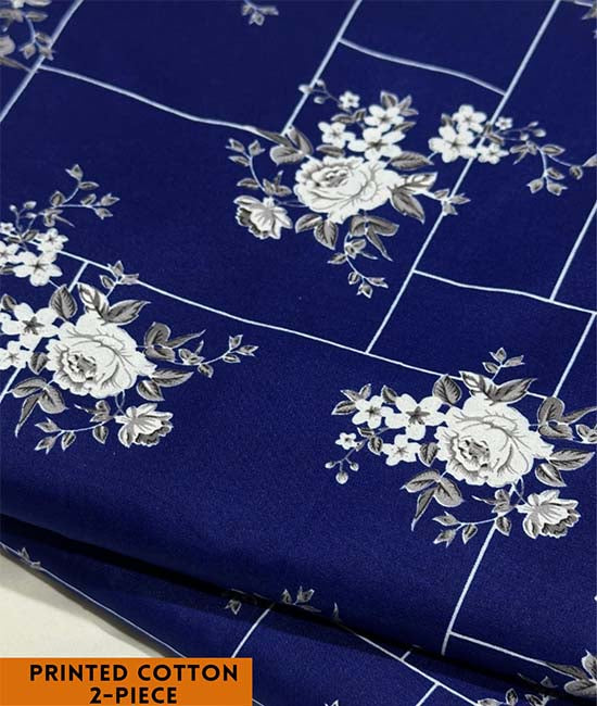 Printed Cotton | 2PC Unstitched (2 Meter, 94 inches)