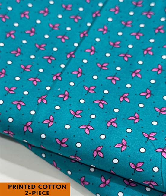 Printed Cotton | 2PC Unstitched (2 Meter, 94 inches)