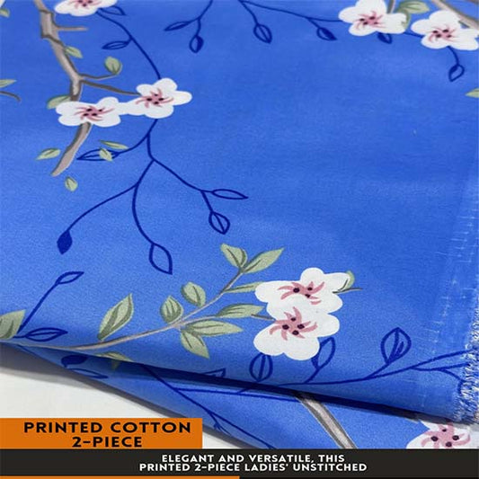 Printed Cotton | 2PC Unstitched (2 Meter, 94 inches)
