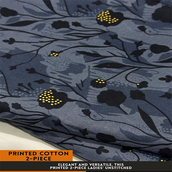 Printed Cotton | 2PC Unstitched (2 Meter, 94 inches)