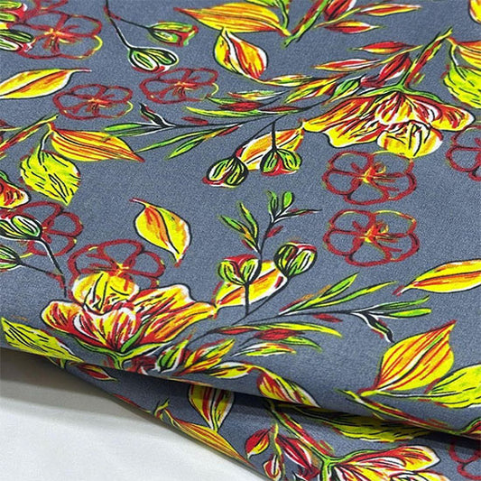 Printed Cotton | 2PC Unstitched (2 Meter, 94 inches)