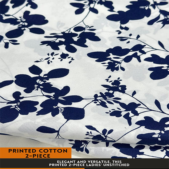 Printed Cotton | 2PC Unstitched (2 Meter, 94 inches)