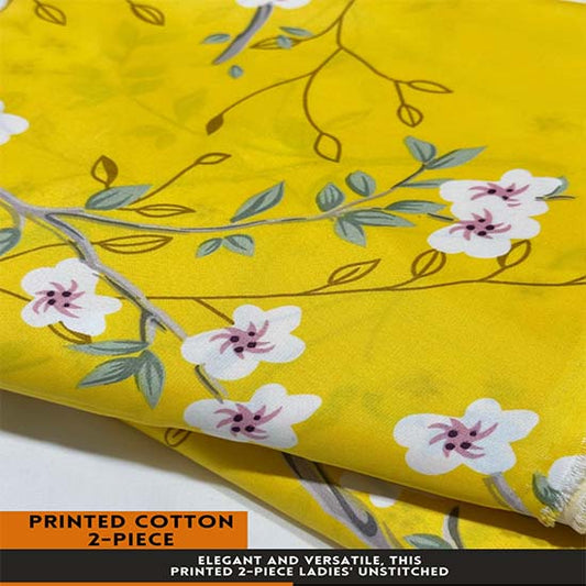 Printed Cotton | 2PC Unstitched (2 Meter, 94 inches)
