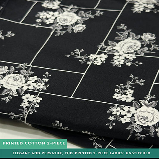 Printed Cotton | 2PC Unstitched (2 Meter, 94 inches)