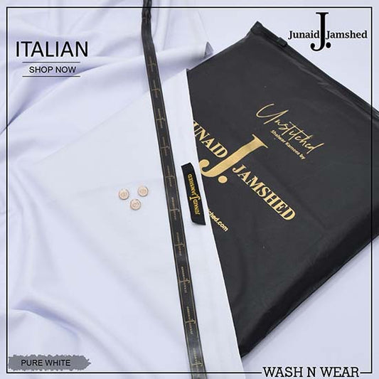 J. ITALIAN Wash n Wear | Pure White