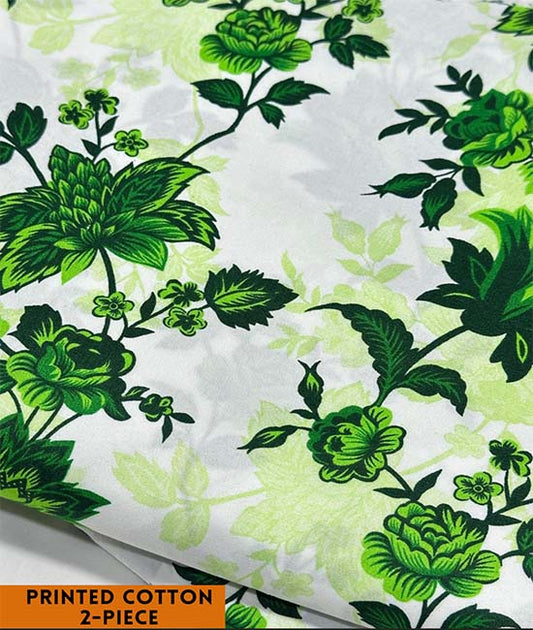Printed Cotton | 2PC Unstitched (2 Meter, 94 inches)