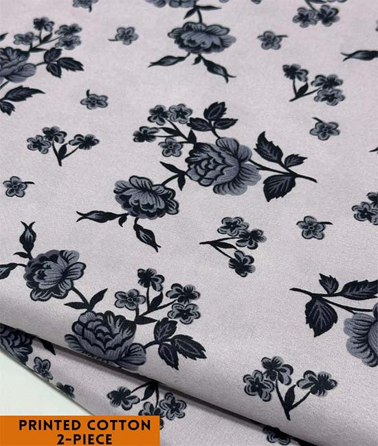Printed Cotton | 2PC Unstitched (2 Meter, 94 inches)