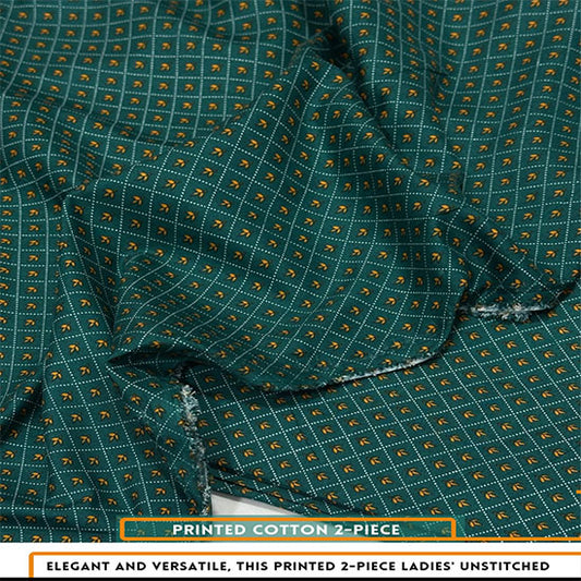 Printed Cotton | 2PC Unstitched (2 Meter, 94 inches)