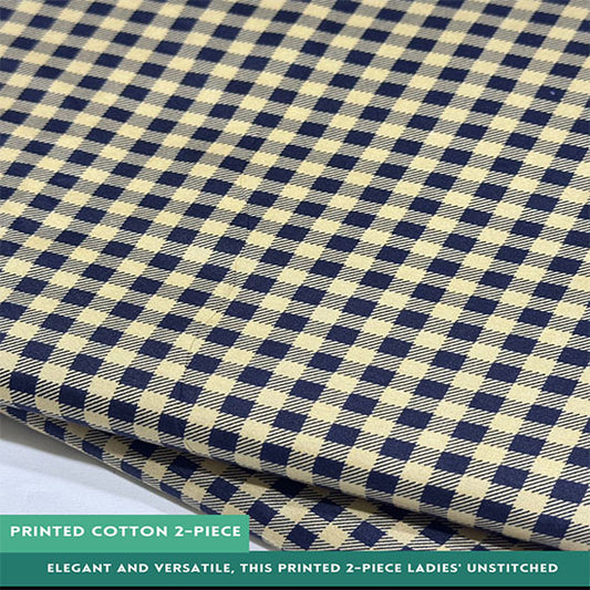 Printed Cotton | 2PC Unstitched (2 Meter, 94 inches)