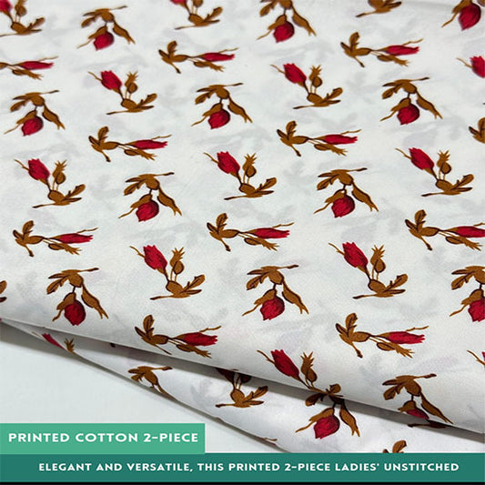 Printed Cotton | 2PC Unstitched (2 Meter, 94 inches)