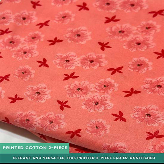 Printed Cotton | 2PC Unstitched (2 Meter, 94 inches)