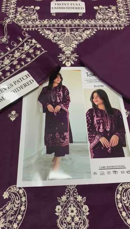 Lawn (90/70) | 2 PC Embroidery
